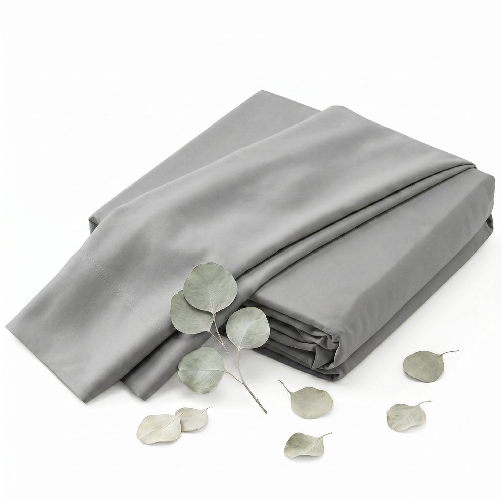 TENCEL Lyocell Sheet Set 4-Piece Moisture-Wicking All-Season Sleep Media 154