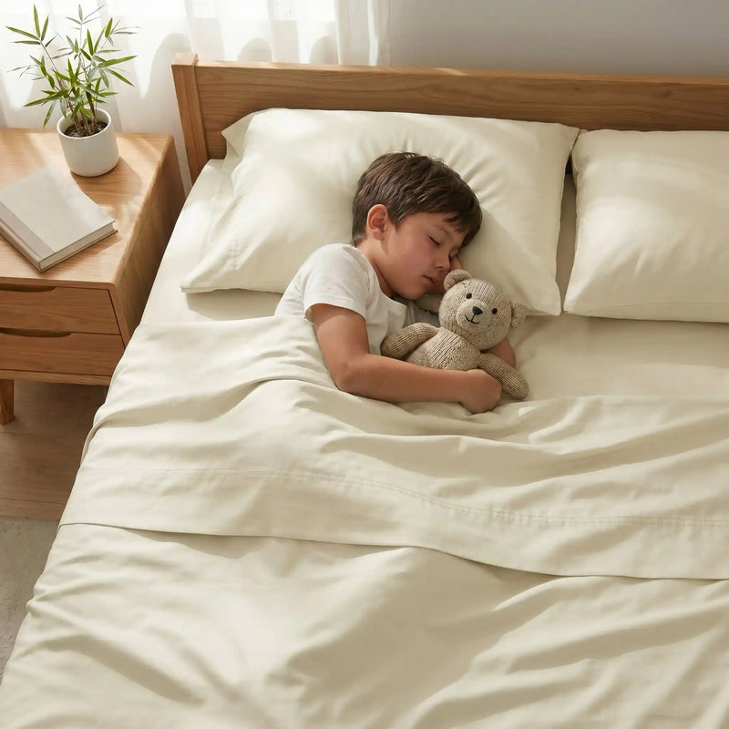 Bamboo Sheet Set Organic Bamboo & Oeko-Tex Certified Soft Sleep Comfort