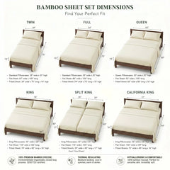 Bamboo Sheet Set Organic Bamboo & Oeko-Tex Certified Soft Sleep Comfort perspective