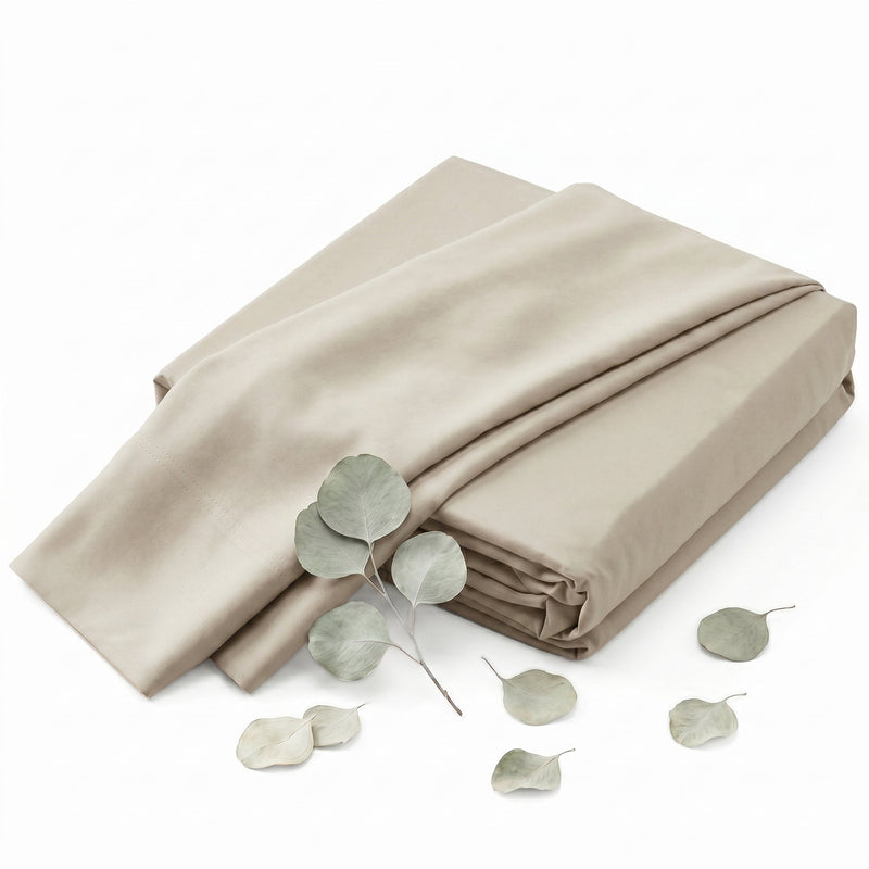 TENCEL Lyocell Sheet Set 4-Piece Moisture-Wicking All-Season Sleep