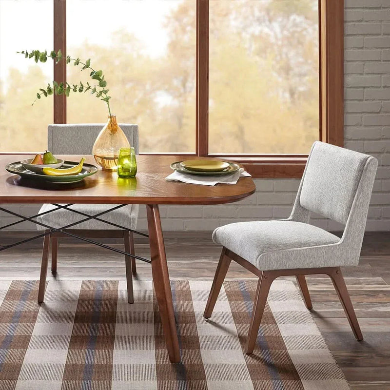Dining Chair Polyester Upholstery Modern Set Of 2 For Dining Room