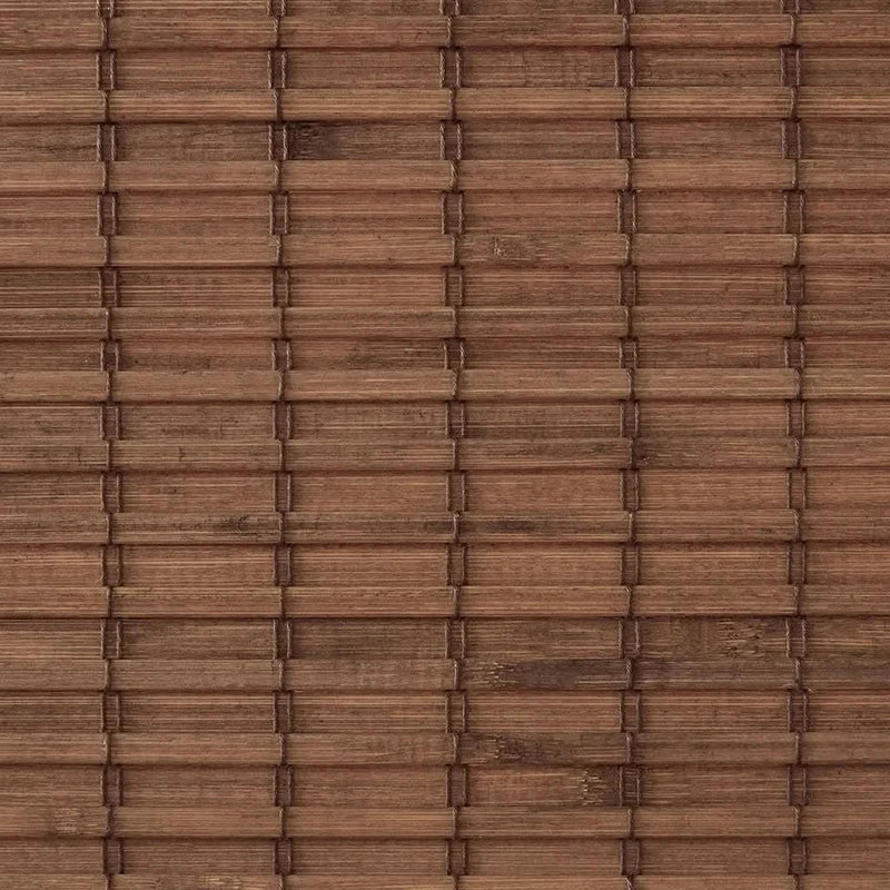 Bamboo Roman Shade Light Filtering 64-Inch Window Covering For Living Room