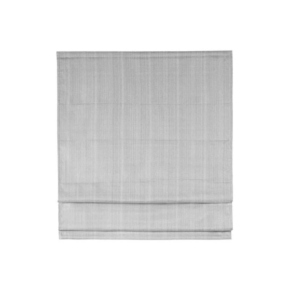 Basketweave Room Darkening Roman Shade Polyester Cordless Living Room Media 19