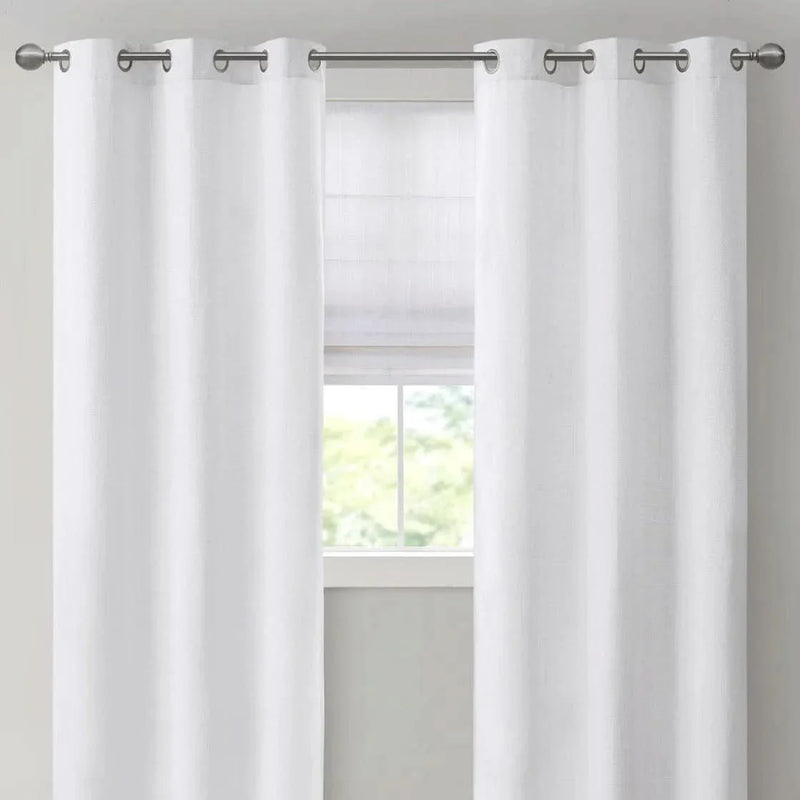Room Darkening Cordless Roman Shade Polyester Casual Window Treatment