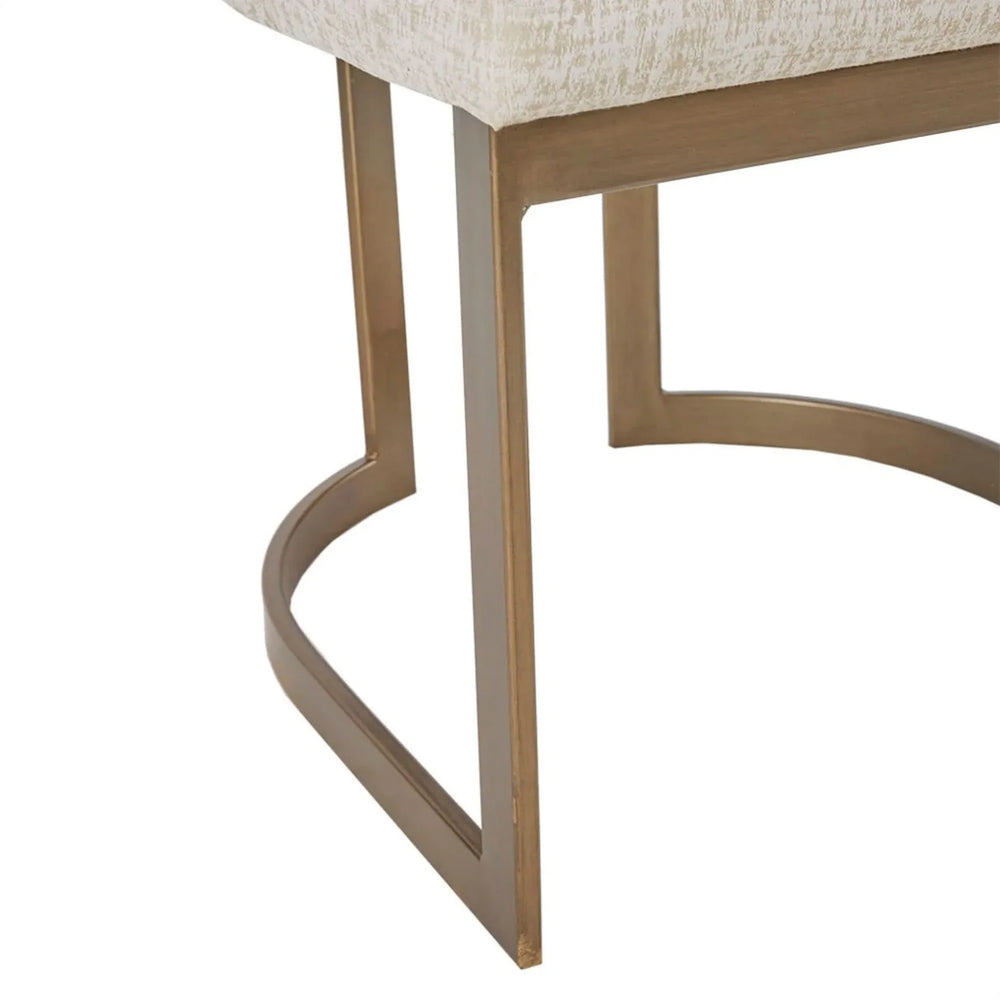 Dining Chairs Solid Wood Cream Upholstery Contemporary Two Chair Set Media 8