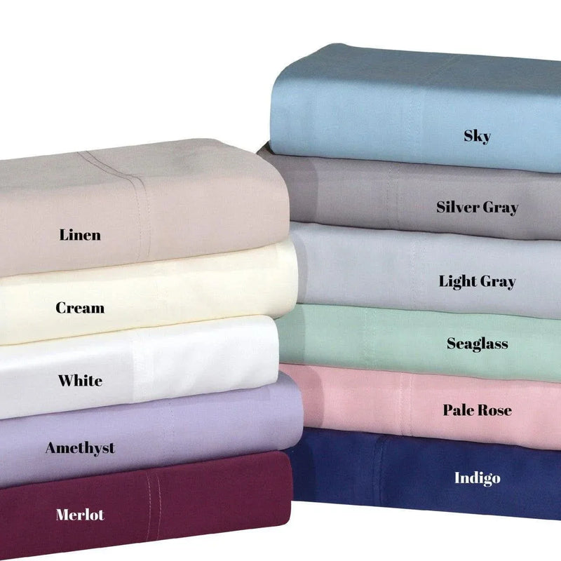 Bamboo Pillowcase Set 100% Bamboo Viscose 2-Piece Soft Sleep Essentials