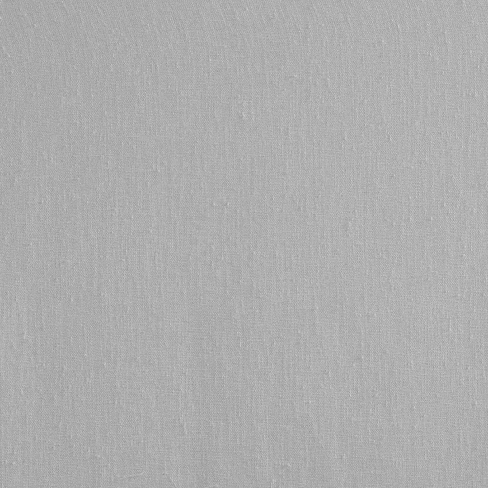 Curtain Panel Linen Grey Floral Embellished Cuff Tab Top Fits Up To 2 Feet Rod Media 6