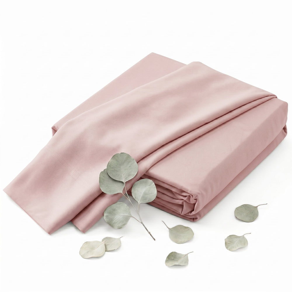 TENCEL Lyocell Sheet Set 4-Piece Moisture-Wicking All-Season Sleep Media 116