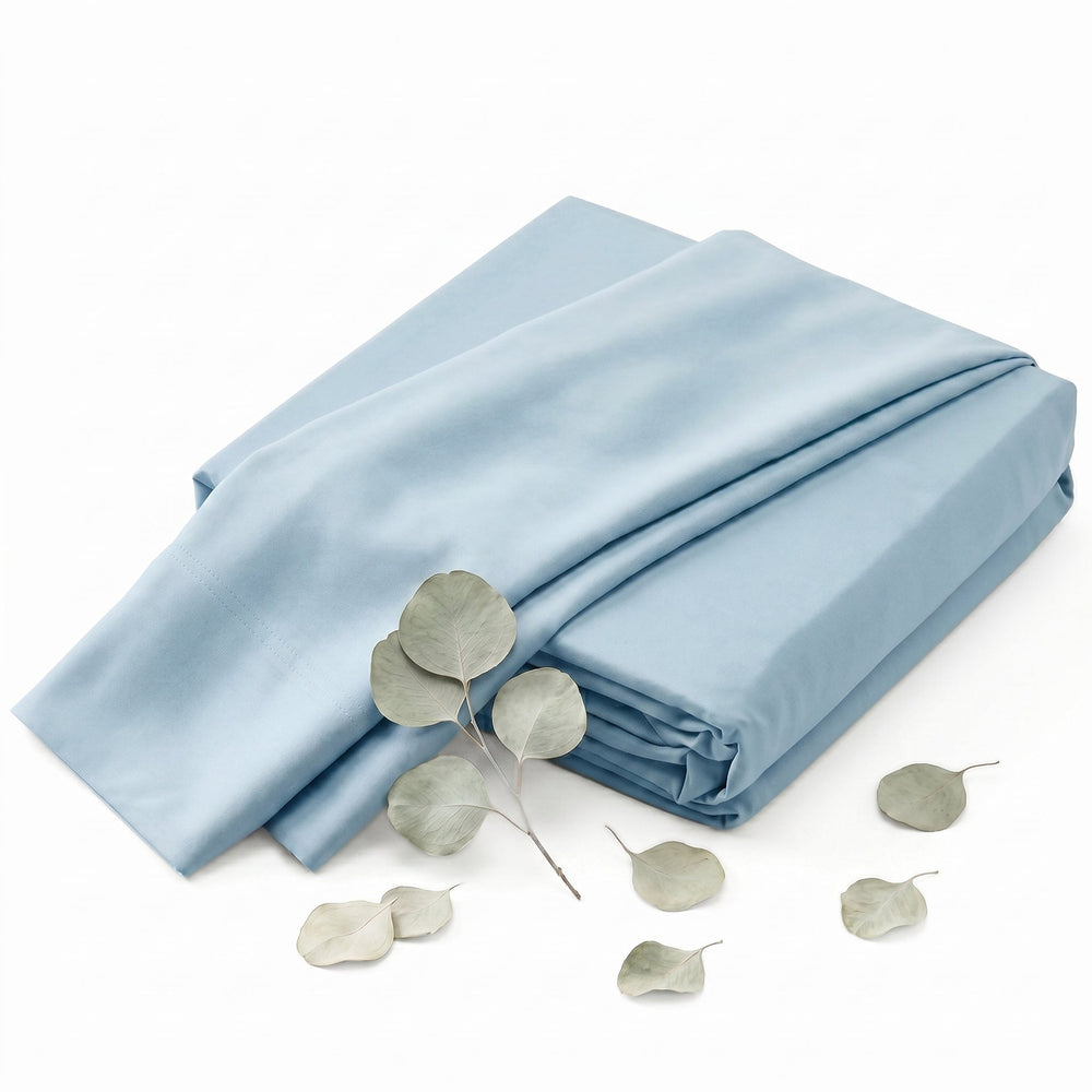TENCEL Lyocell Sheet Set 4-Piece Moisture-Wicking All-Season Sleep Media 173