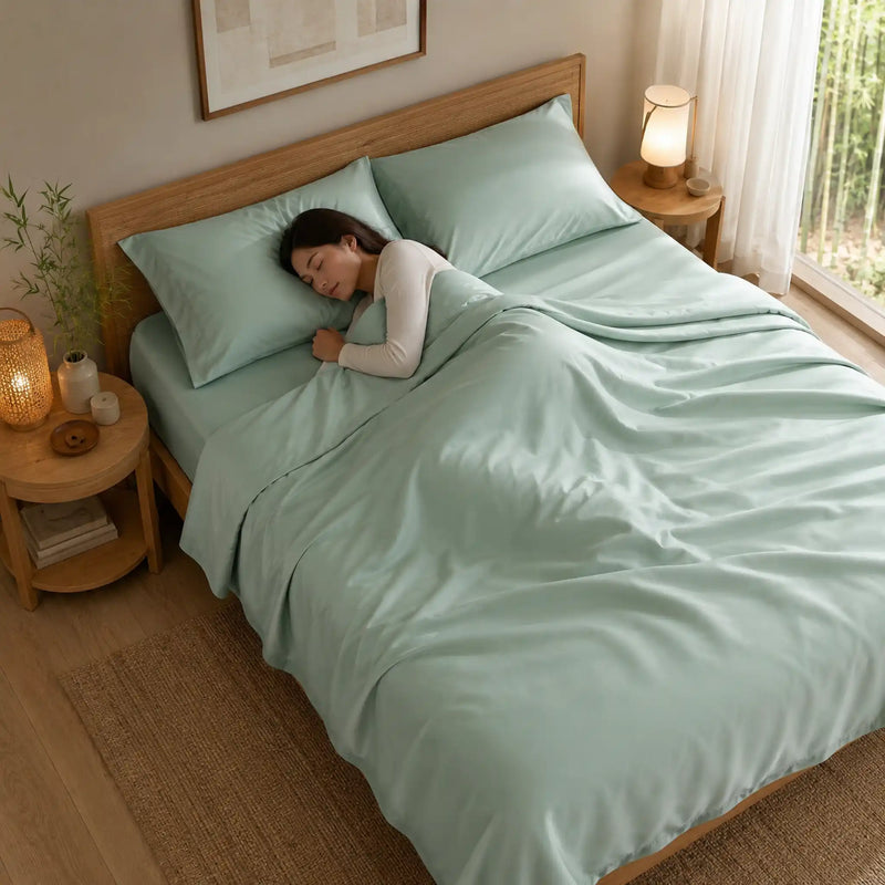 Bamboo Sheet Set Organic Bamboo & Oeko-Tex Certified Soft Sleep Comfort