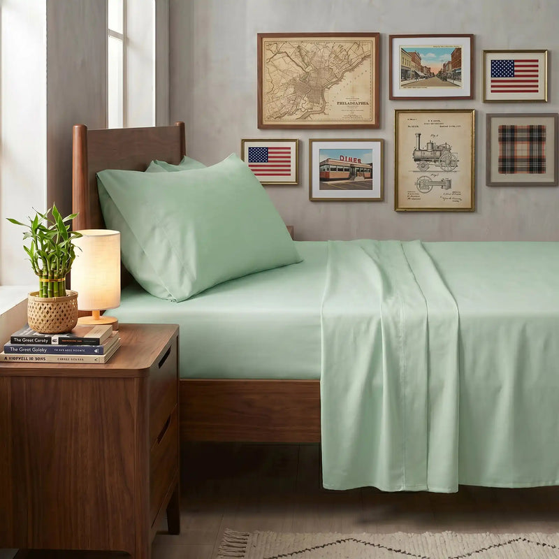 Bamboo Sheet Set Organic Bamboo & Oeko-Tex Certified Soft Sleep Comfort