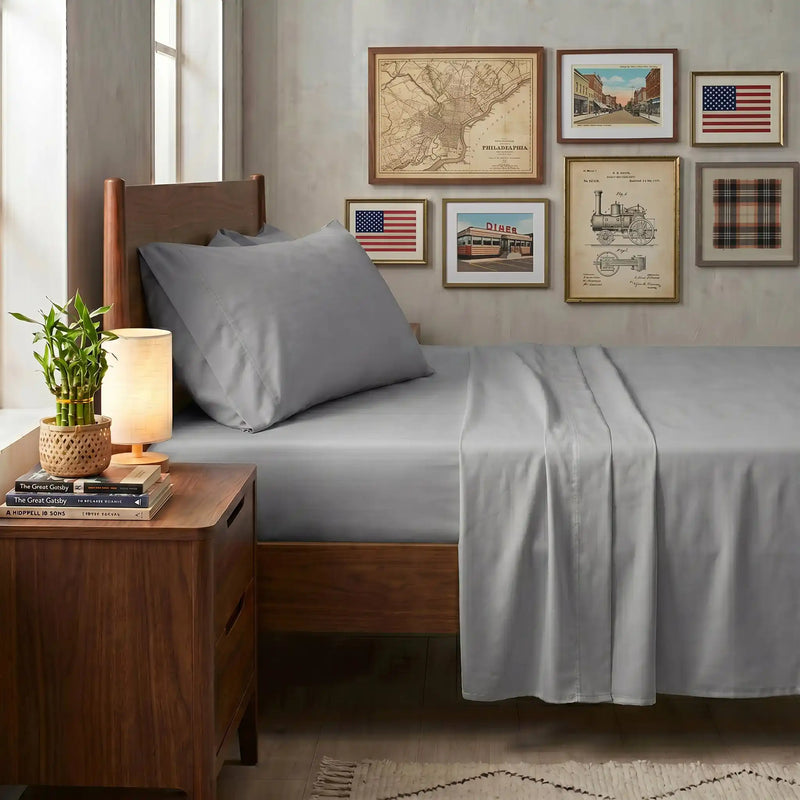 Bamboo Sheet Set Organic Bamboo & Oeko-Tex Certified Soft Sleep Comfort
