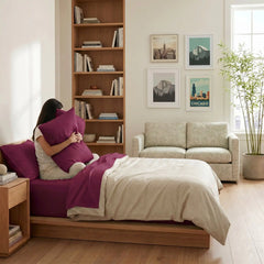 Bamboo Sheet Set Organic Bamboo & Oeko-Tex Certified Soft Sleep Comfort perspective