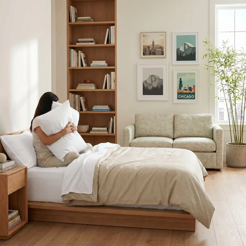 Bamboo Sheet Set Organic Bamboo & Oeko-Tex Certified Soft Sleep Comfort