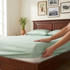 Bamboo Sheet Set Organic Bamboo & Oeko-Tex Certified Soft Sleep Comfort perspective