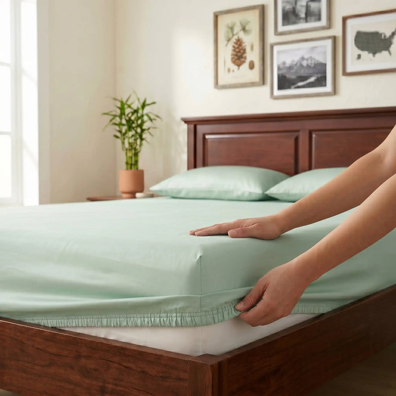 Bamboo Sheet Set Organic Bamboo & Oeko-Tex Certified Soft Sleep Comfort