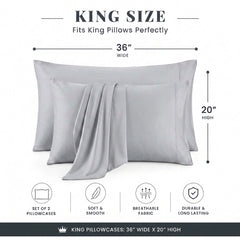 Bamboo Sheet Set Organic Bamboo & Oeko-Tex Certified Soft Sleep Comfort perspective