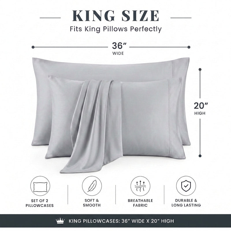 Bamboo Sheet Set Organic Bamboo & Oeko-Tex Certified Soft Sleep Comfort