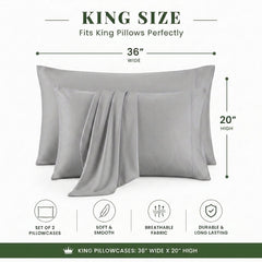 Bamboo Sheet Set Organic Bamboo & Oeko-Tex Certified Soft Sleep Comfort perspective