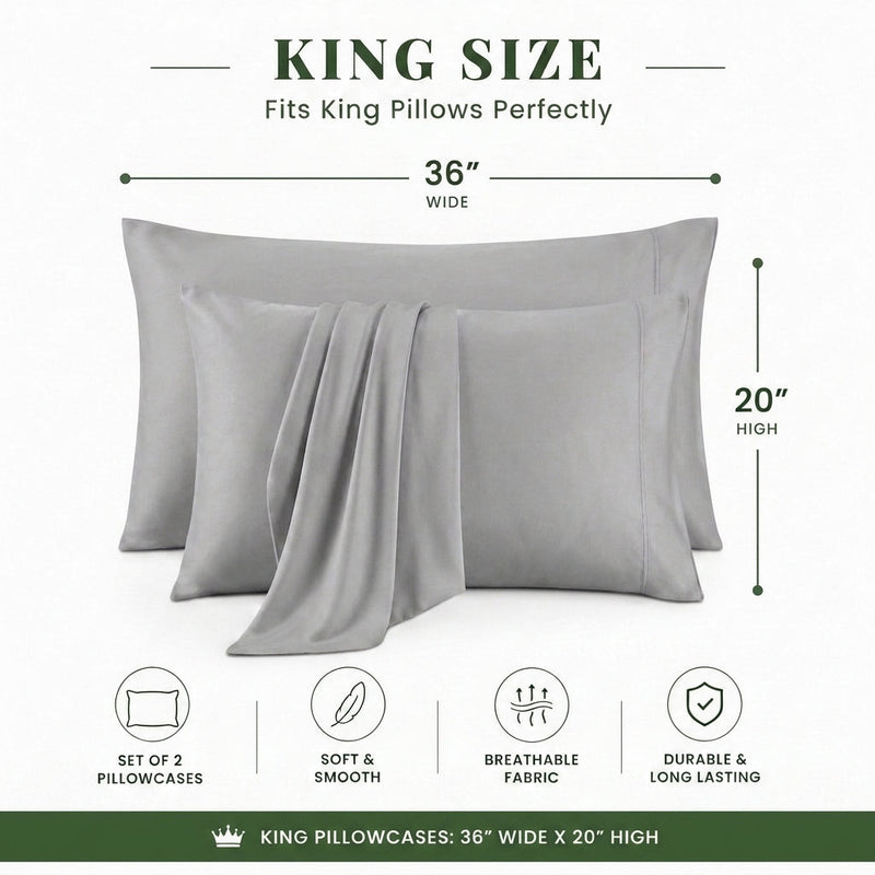Bamboo Sheet Set Organic Bamboo & Oeko-Tex Certified Soft Sleep Comfort