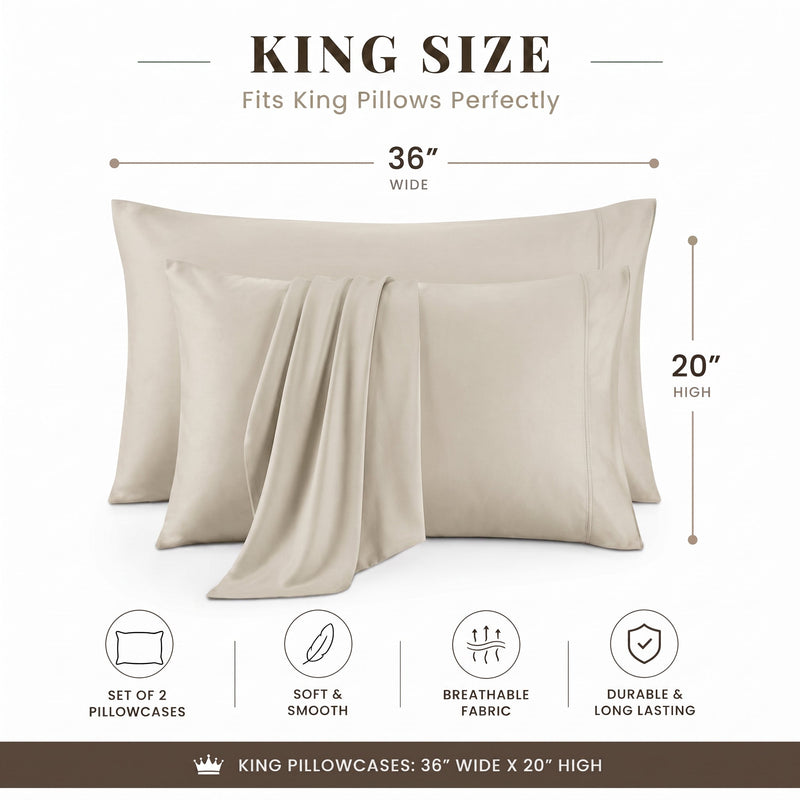 Bamboo Sheet Set Organic Bamboo & Oeko-Tex Certified Soft Sleep Comfort