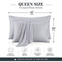 Bamboo Sheet Set Organic Bamboo & Oeko-Tex Certified Soft Sleep Comfort perspective