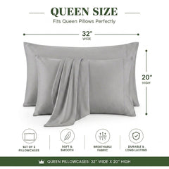 Bamboo Sheet Set Organic Bamboo & Oeko-Tex Certified Soft Sleep Comfort perspective