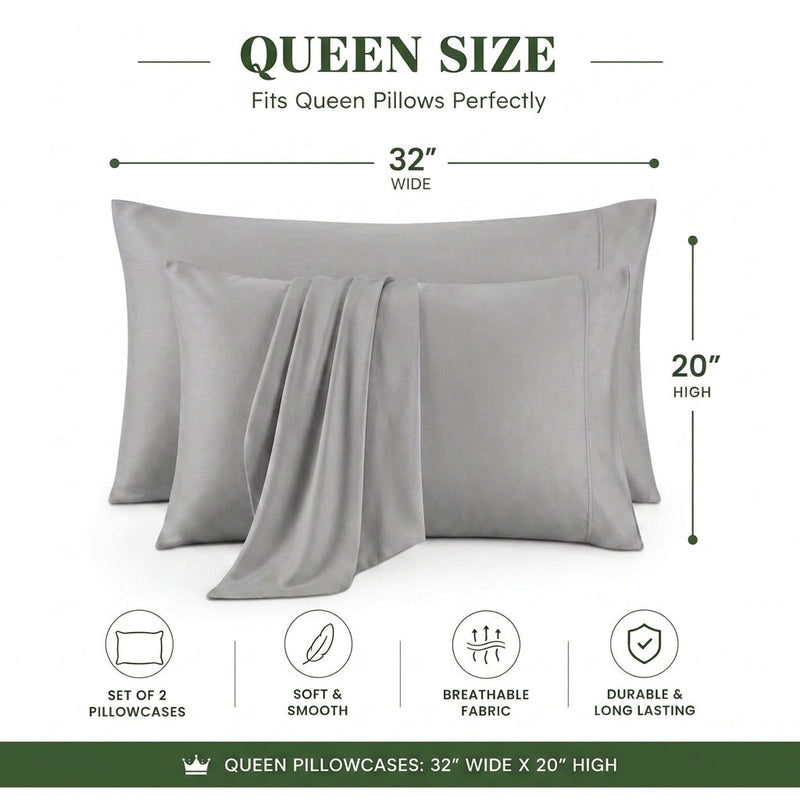 Bamboo Sheet Set Organic Bamboo & Oeko-Tex Certified Soft Sleep Comfort