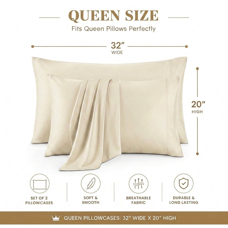 Bamboo Sheet Set Organic Bamboo & Oeko-Tex Certified Soft Sleep Comfort