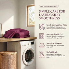 TENCEL Lyocell Sheet Set 4-Piece Moisture-Wicking All-Season Sleep perspective