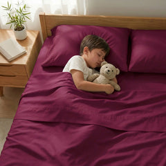 Bamboo Sheet Set Organic Bamboo & Oeko-Tex Certified Soft Sleep Comfort perspective