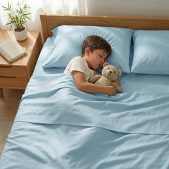 Bamboo Sheet Set Organic Bamboo & Oeko-Tex Certified Soft Sleep Comfort perspective
