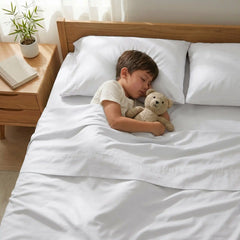 Bamboo Sheet Set Organic Bamboo & Oeko-Tex Certified Soft Sleep Comfort perspective