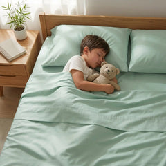Bamboo Sheet Set Organic Bamboo & Oeko-Tex Certified Soft Sleep Comfort perspective