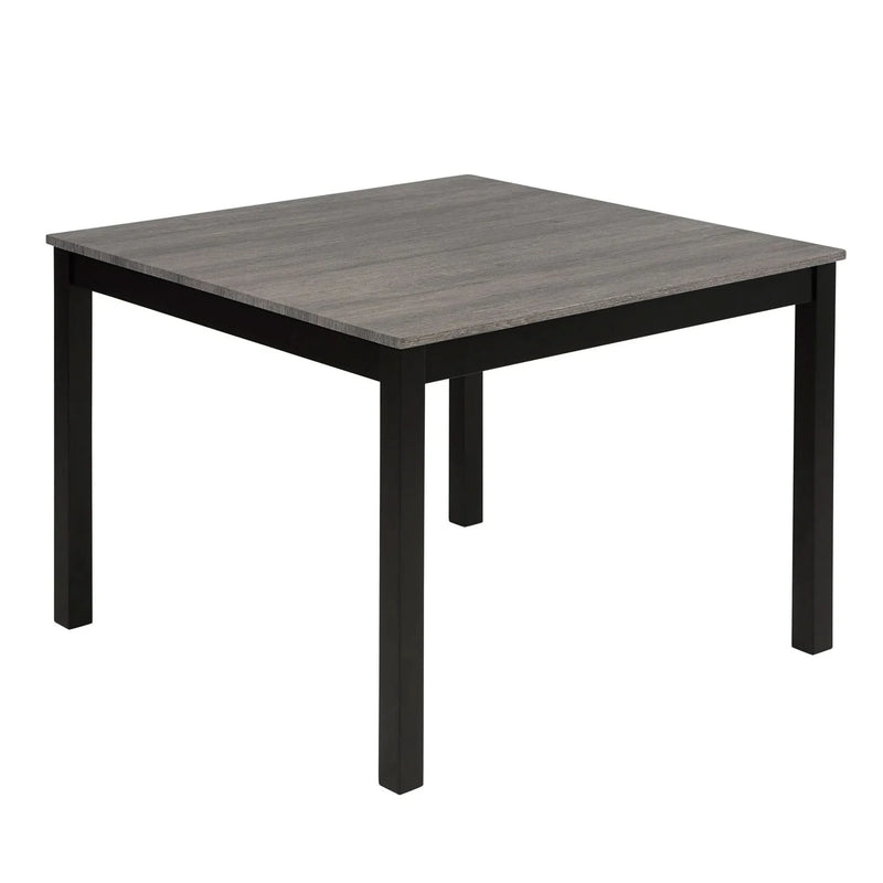 Dining Table Set Fabric & Wood Modern Seats 4 For Kitchen & Dining