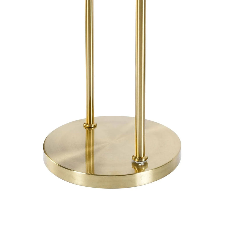 Floor Lamp Gold Metal Modern Tall Corner Lighting For Living Room & Office