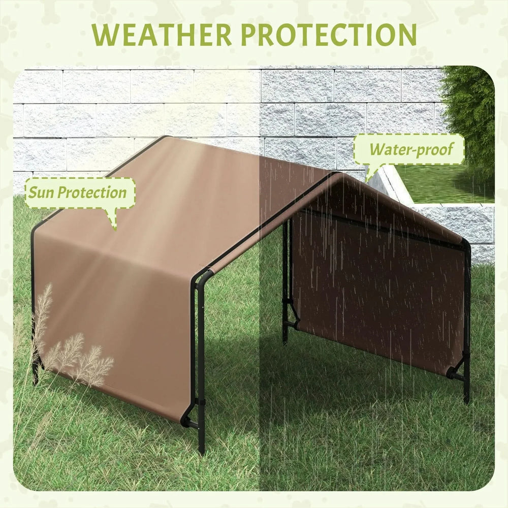 Dog Shade Shelter Fabric Waterproof Outdoor Tent For Backyard Playtime Media 4