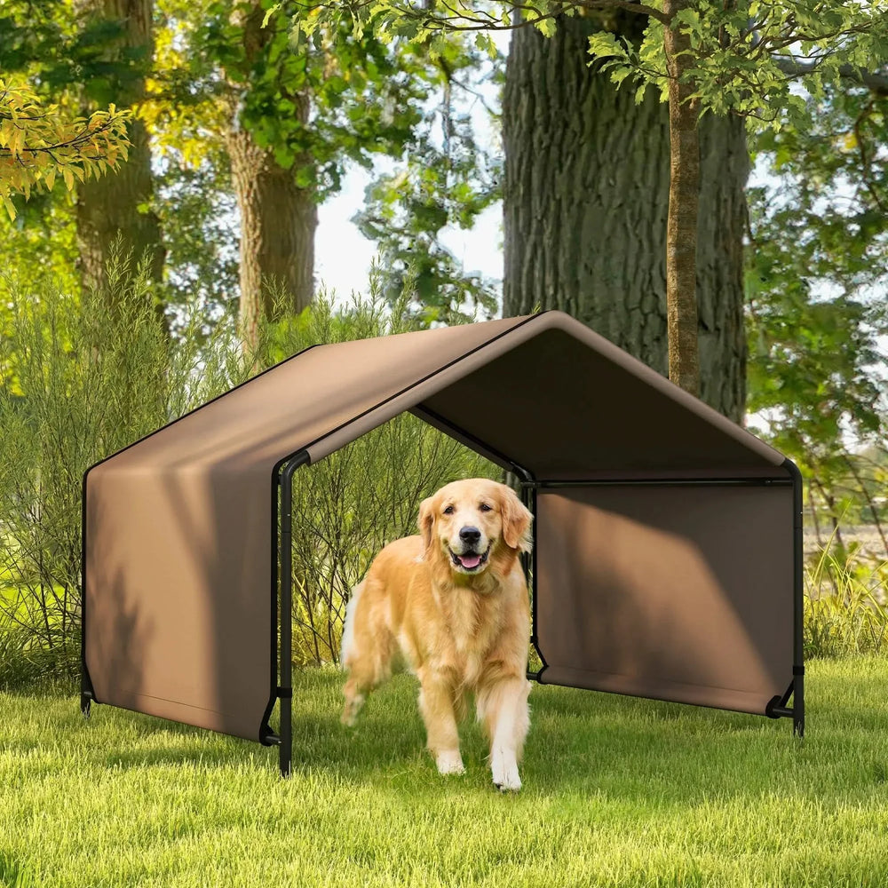 Dog Shade Shelter Fabric Waterproof Outdoor Tent For Backyard Playtime Media 9