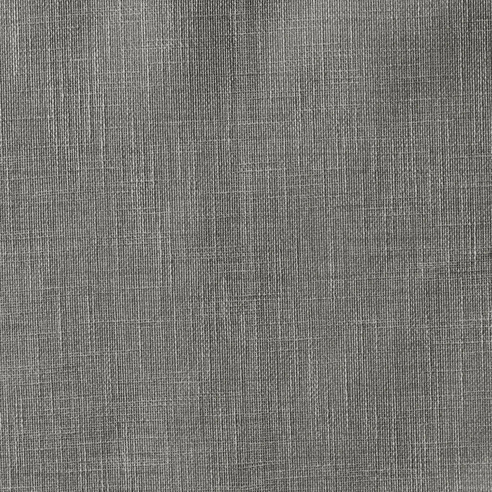 Blackout Curtain Panel Printed Heathered Polyester Grey Grommet Top Media 5