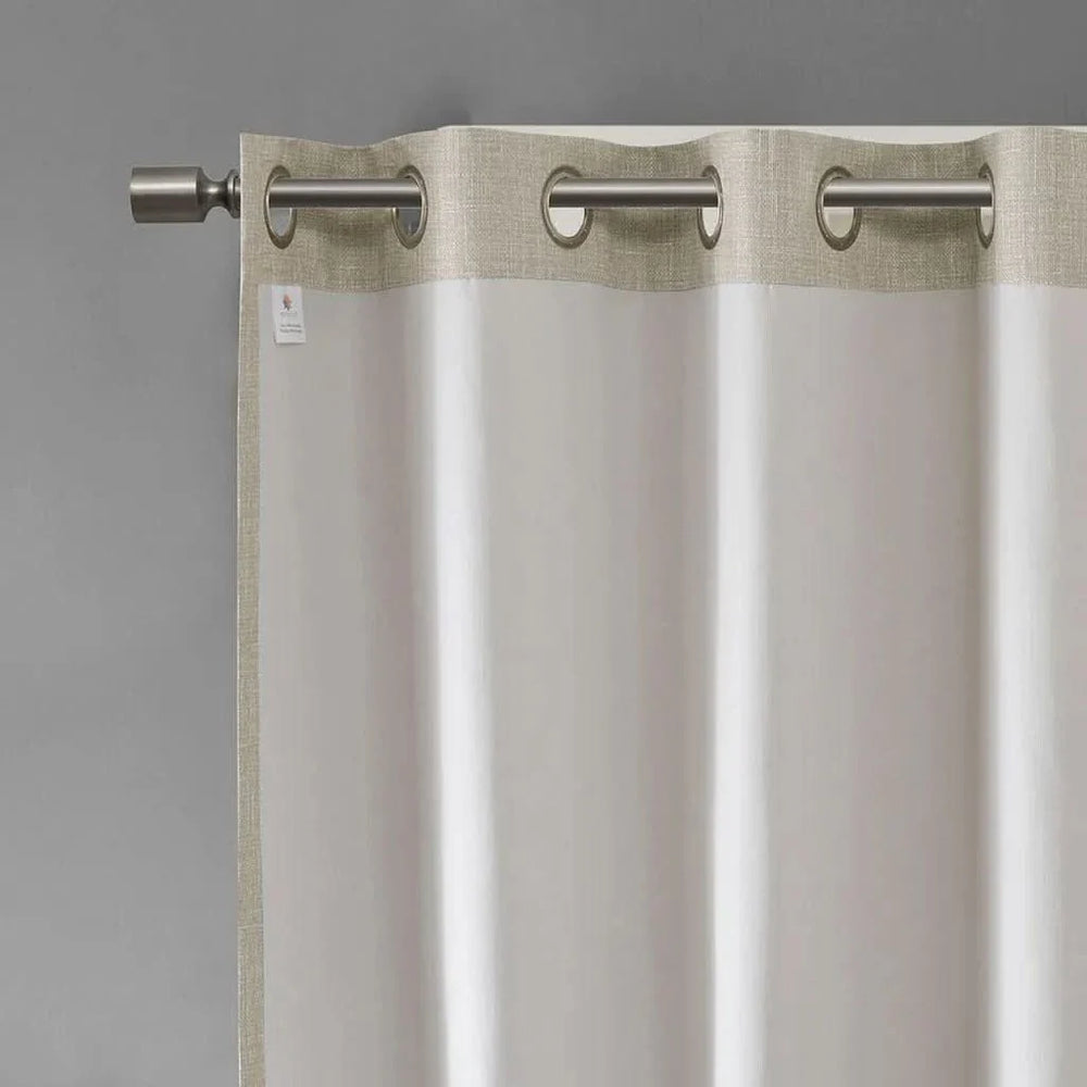 Blackout Window Panel Polyester Room Darkening 100 Inch Wide 84 Inch Long Media 9