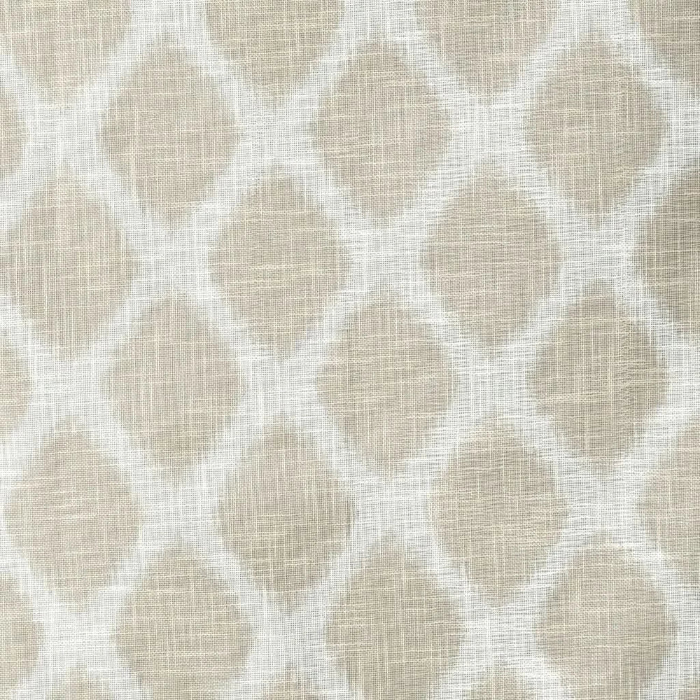 Ikat Curtain Panel Blackout Polyester Taupe Room Darkening 95x50 Inches Media 12
