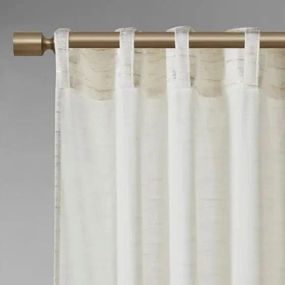 Room Darkening Curtains Polyester Velvet Metallic Window Panel Pair