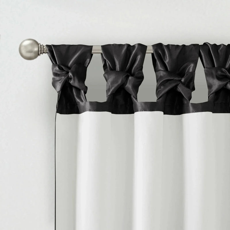 Blackout Curtains Polyester Twist Tab Room Darkening 50x95 Panels