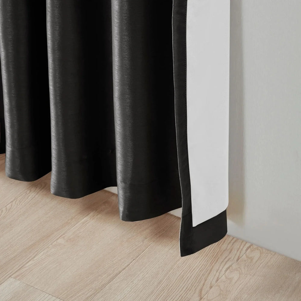 Blackout Curtains Polyester Twist Tab Room Darkening 50x95 Panels Media 4