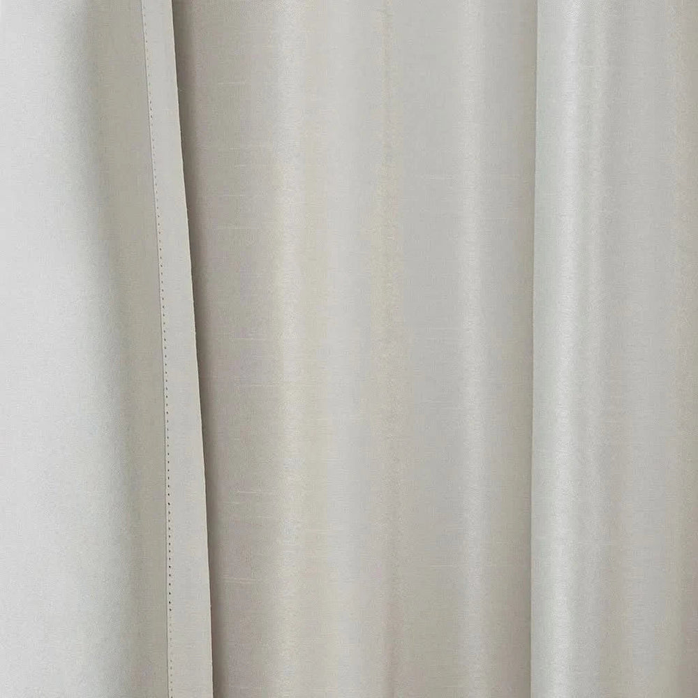 Blackout Curtain Panel Polyester Twist Tab Total Blackout Window Treatment Media 7