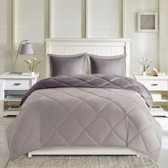 3M Scotchgard Diamond Quilting Reversible Down Alternative Comforter Set perspective