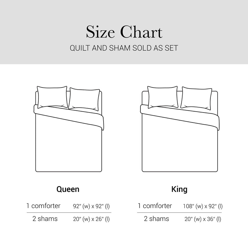 3-Piece King/Cal King Linen Garment Washed Quilt Set,Clay