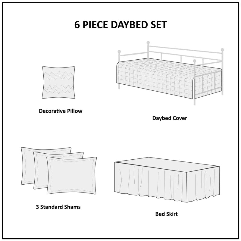 Reversible Scalloped Edge Quilt Set