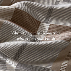 Jacquard Oversized Duvet Style Comforter Set perspective