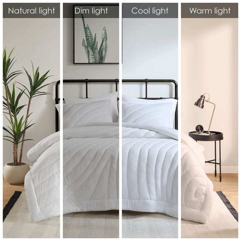 Poly Jersey Puffy Comforter Set